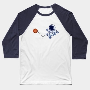 Astronaut plays Mars Soccer Baseball T-Shirt